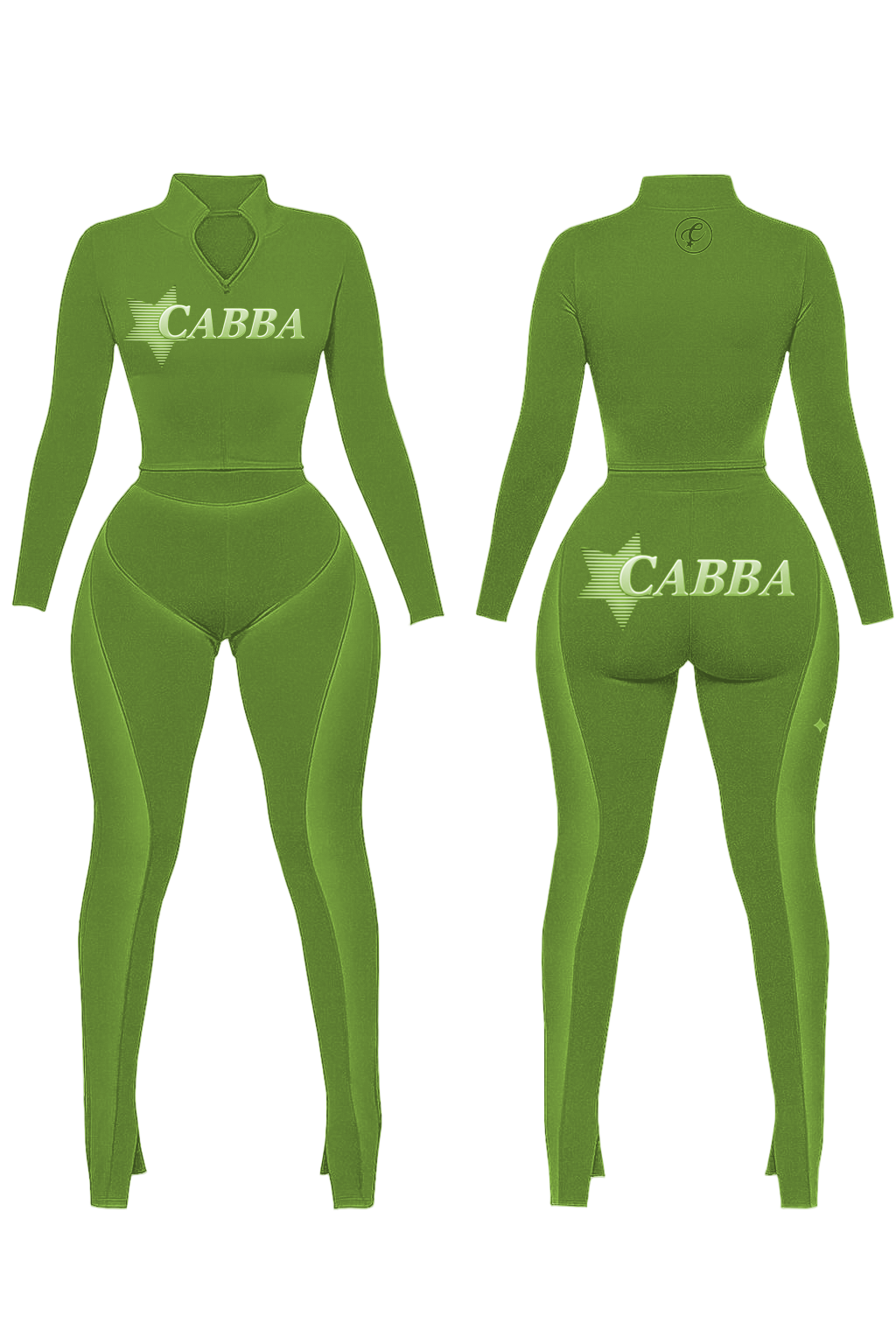 2 PC CABBA JUMPSUIT